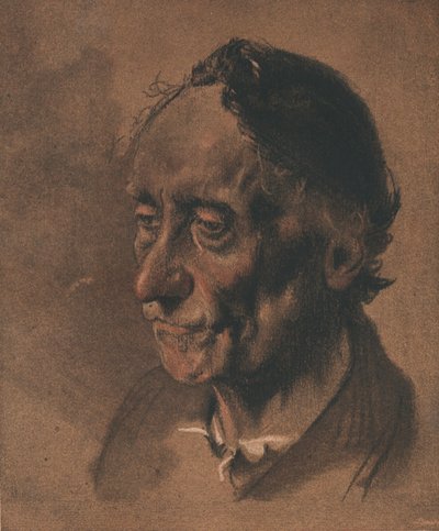 Eine Studie, ca. 1900 von Adolph Menzel