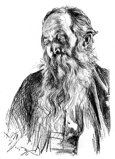 Studie eines Juden, um 1880-1882 von Adolph Menzel