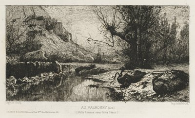 In Valromay Ain, 1868 von Adolphe Appian