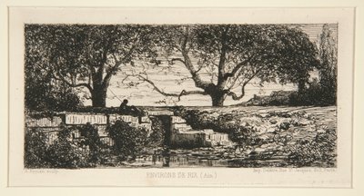 Umgebung von Rix (Ain) von Adolphe Appian