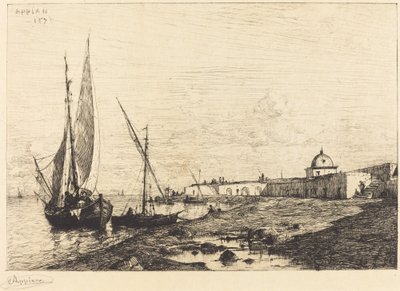 Hafen von San Remo von Adolphe Appian