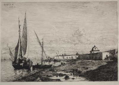 Der Hafen von San Remo von Adolphe Appian