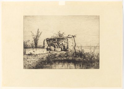Eine Moria in Bodiquier (Italien) von Adolphe Appian