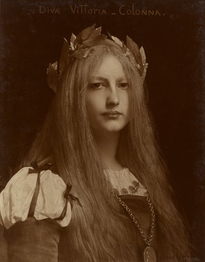 J. Febres "Vittoria Colonna" von Adolphe Braun