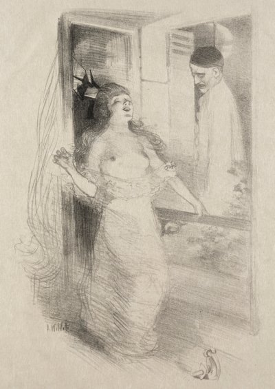 Pierrot von Adolphe Léon Willett