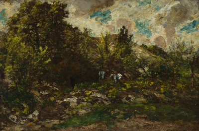 Herbst, um 1867-1869 von Adolphe Joseph Thomas Monticelli
