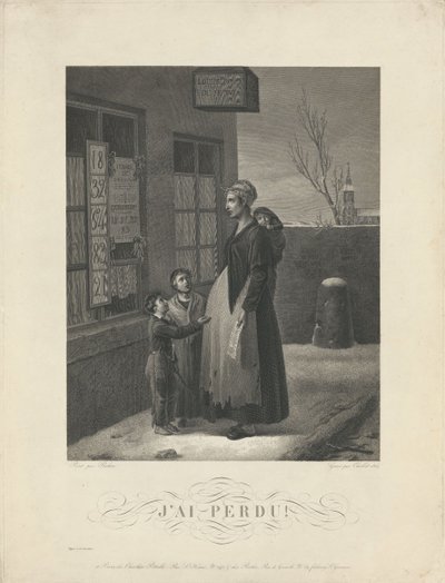 Jai Perdu!, 1824 von Adolphe Roehn