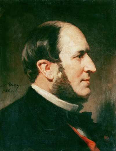 Baron Georges Eugene Haussmann (1809-91) 1867 von Adolphe Yvon