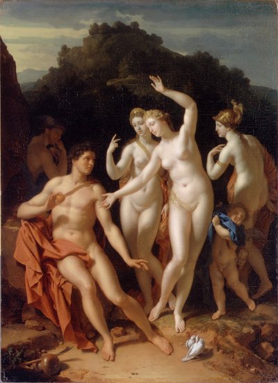 Das Urteil des Paris, 1716 von Adriaan van der Werff