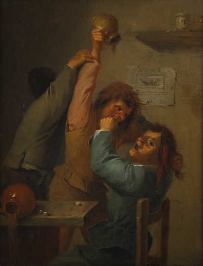 Trinkszene von Adriaen Brouwer