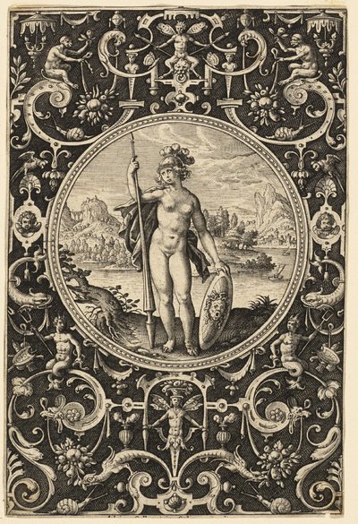 Minerva von Adriaen Collaert