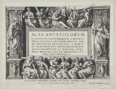 Titelseite von Adriaen Collaert