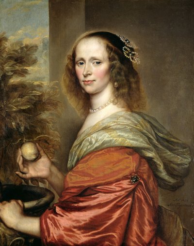 Porträt einer Frau von Adriaen Hanneman