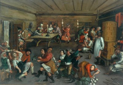 Ein niederländisches Fest, 1622 von Adriaen Jansz. van Ostade