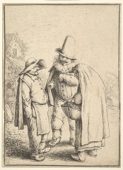 Groteske Figuren, 1610-85 von Adriaen Jansz. van Ostade