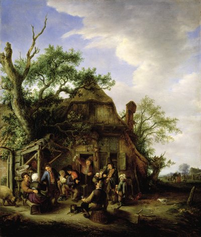 Fröhliche Bauern, 1648 von Adriaen Jansz. van Ostade