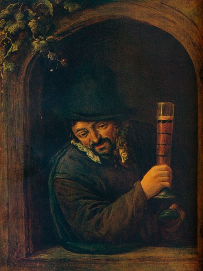 Bauer am Fenster von Adriaen Jansz. van Ostade