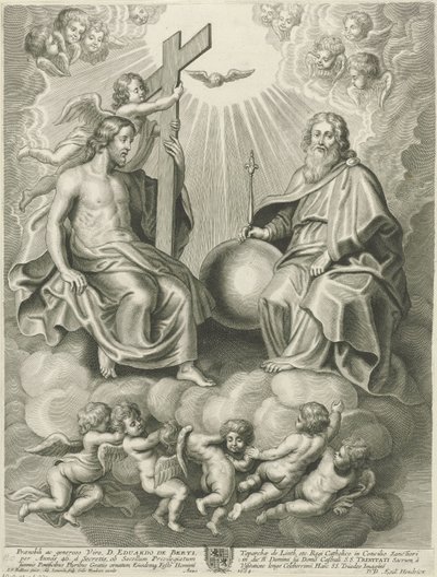 Triumph der Heiligen Dreifaltigkeit von Adriaen Lommelin