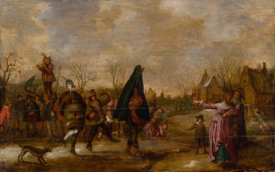 Karnevalsprozession, ca. 1660 von Adriaen Pietersz van de Venne