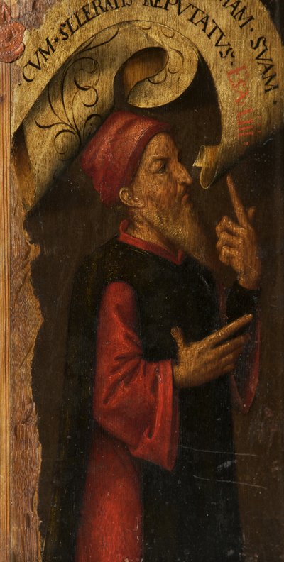 Ein Heiliger von Adriaen circle of Ysenbrandt