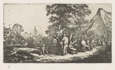Bauernkirmes von Adriaen van Ostade