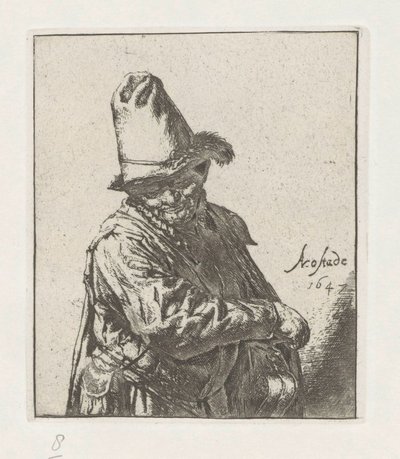 Leierkastenmann von Adriaen van Ostade