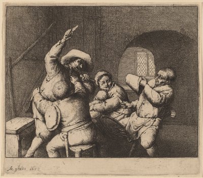 Bauernstreit von Adriaen van Ostade