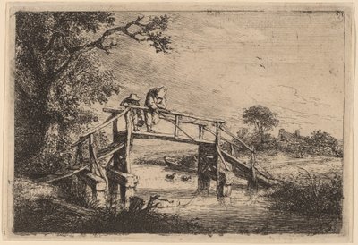 Der Angler von Adriaen van Ostade