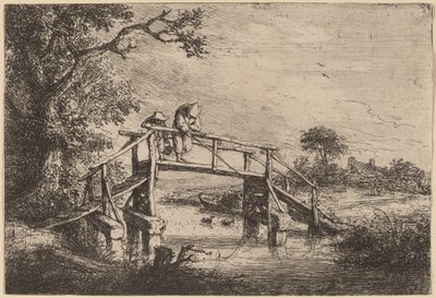 Der Angler von Adriaen van Ostade