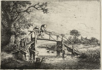 Die Angler von Adriaen van Ostade