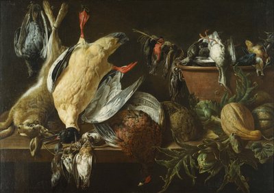 Spiele und Gemüse von Adriaen van Utrecht