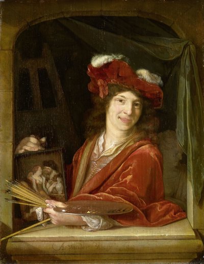 Ein junger Maler von Adriaen van der Werff