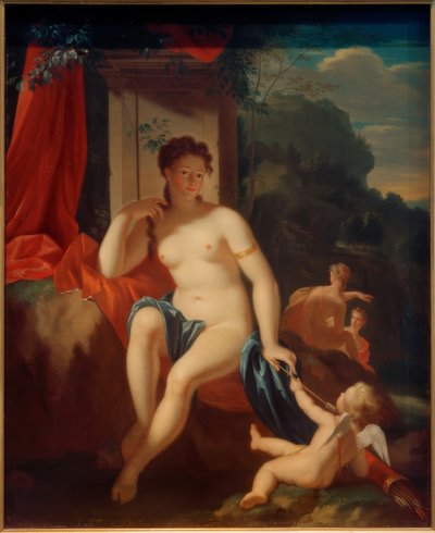 Venus und Amor von Adriaen van der Werff