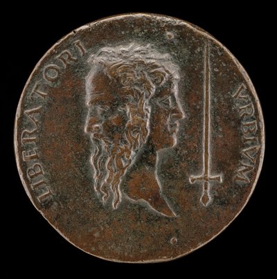 Janiformer Kopf [Rückseite], 1495-1496 von Adriano Fiorentino