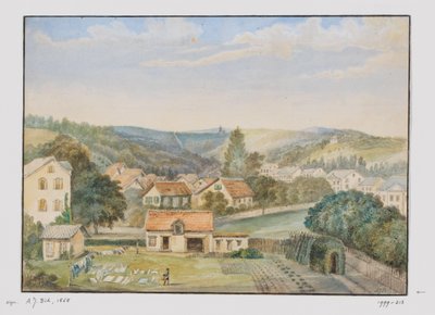 Ansicht von Soden-am-Taunus, Deutschland von Adrianus Johannes Bik