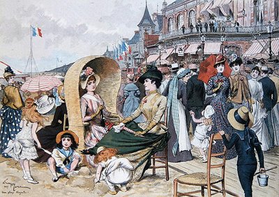 Ein eleganter Strand von Adrien Emmanuel Marie