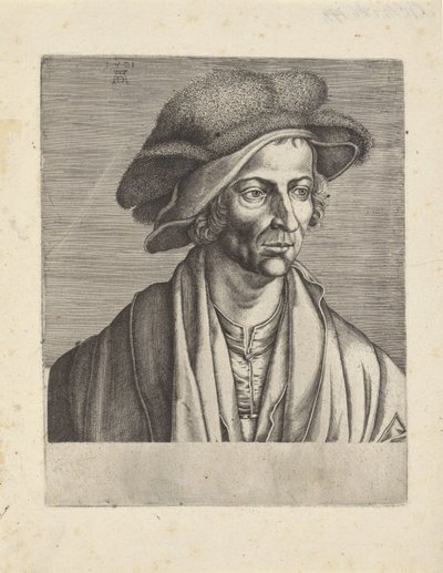 Porträt von Joachim Patinier von Egidius  Sadeler (II)