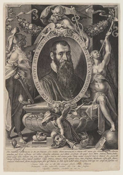 Pieter Brueghel II von Aegidius Sadeler II