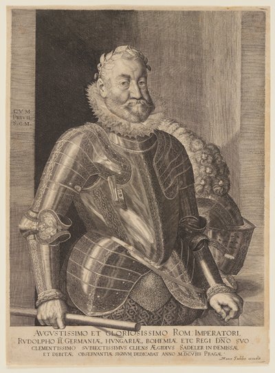 Rudolf II., Heiliger Römischer Kaiser von Aegidius Sadeler II