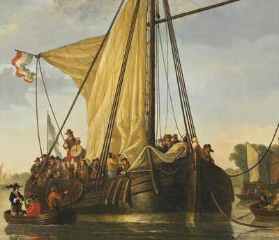 Die Maas bei Dordrecht von Aelbert Cuyp