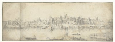Ansicht von Gouda von Aert van Waes