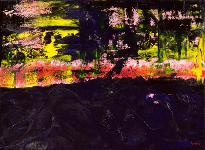 Fluss 2, 2018 von Agnes Girardon
