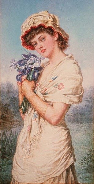Schwertlilien von Agnes Nicholl