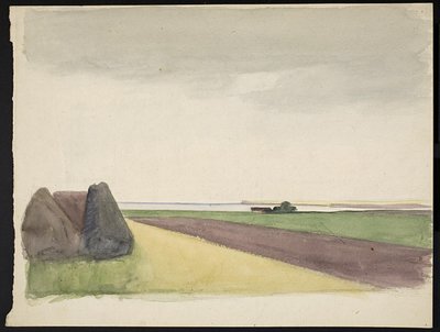 Landschaft von Agnes Slott Møller