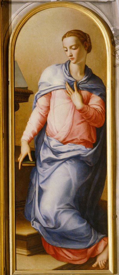 Jungfrau der Verkündigung von Agnolo Bronzino