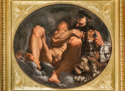 Pluto von Agostino Carracci