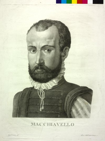 Niccolò Machiavelli von Agostino Comerio