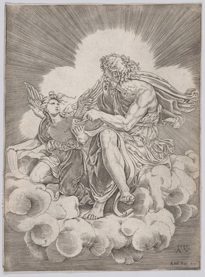 Heiliger Matthäus von Agostino Veneziano