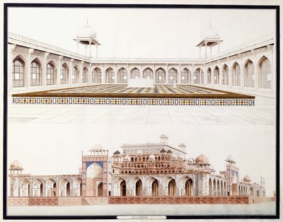 Secundra, ca. 1815 von Agra School
