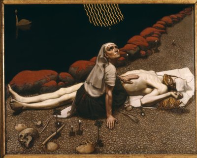 Mutter des Lemminkain von Akseli Gallen Kallela